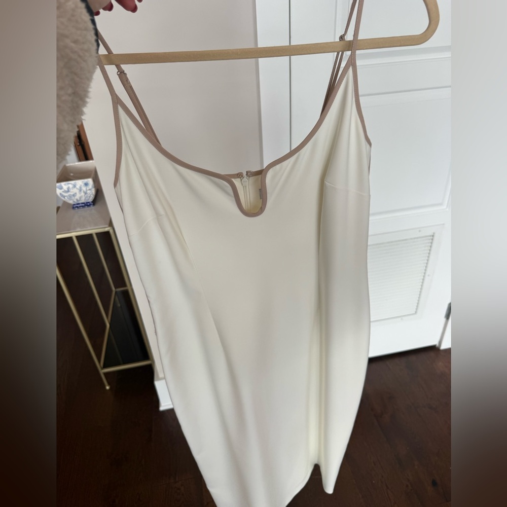 Gianni Bini Cream Midi Dress